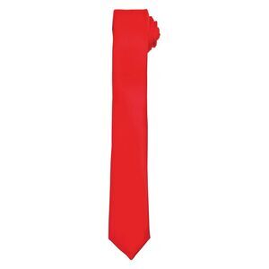 Premier Unisex Adult Slim Tie / Red